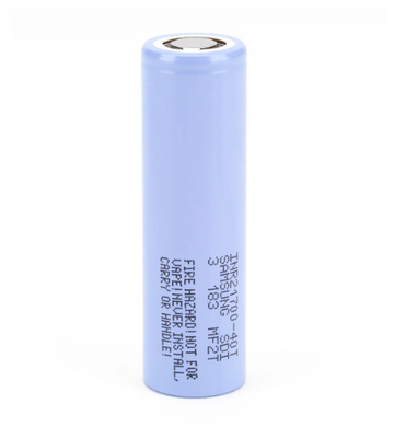 คุณภาพ  Samsung 40T 21700 4000mAh 35A Battery 3.6V Lithium Ion Battery Cell INR21700-40T โรงงาน