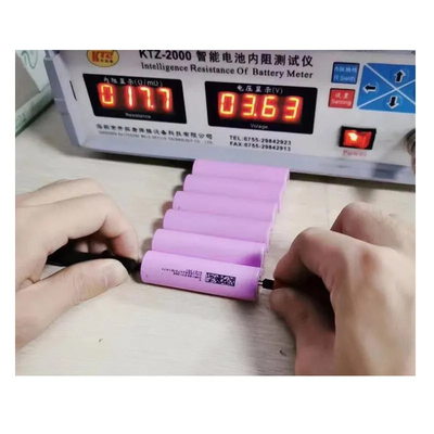 INR18650-26E 2600mAh 3C 1000 จังหวะ 3.65V แบตเตอรี่ลิตยูมไอออน 18650