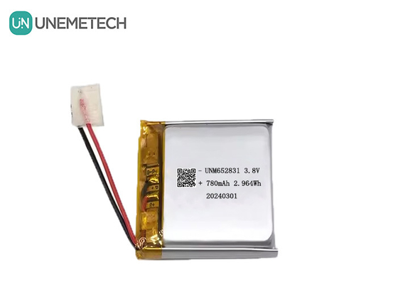 4แบตเตอรี่ Li-ion ความดันสูง.35V 682531 780mAh แบตเตอรี่อุปกรณ์สวมใส่ 3.8V