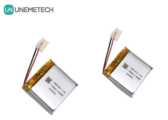 4แบตเตอรี่ Li-ion ความดันสูง.35V 682531 780mAh แบตเตอรี่อุปกรณ์สวมใส่ 3.8V