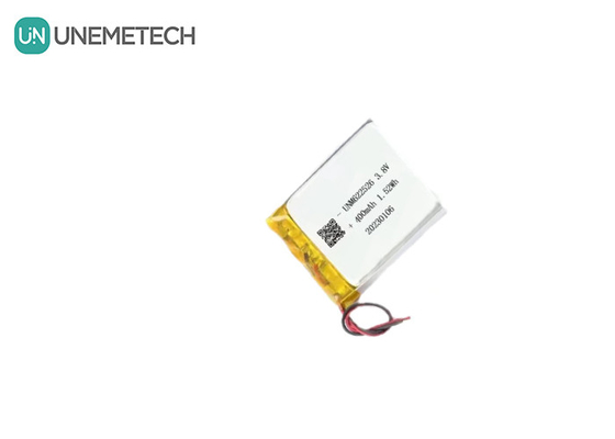 แบตเตอรี่ลิตยูมไอออนความดันสูง 3.8V 400mAh สําหรับนาฬิกาสมาร์ท