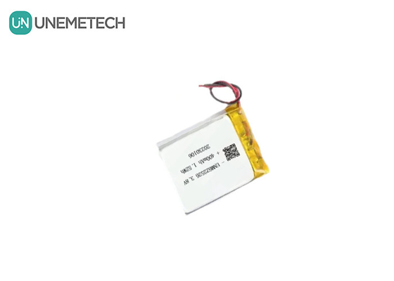 แบตเตอรี่ลิตยูมไอออนความดันสูง 3.8V 400mAh สําหรับนาฬิกาสมาร์ท