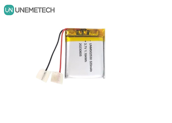502530 3.7V 320mAh แบตเตอรี่ลิธีียมพอลิมเลอร์ที่สามารถชาร์จใหม่ได้ สําหรับสินค้าที่ใส่ได้