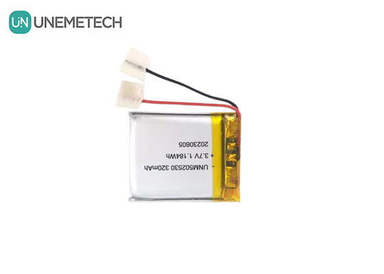 502530 3.7V 320mAh แบตเตอรี่ลิธีียมพอลิมเลอร์ที่สามารถชาร์จใหม่ได้ สําหรับสินค้าที่ใส่ได้