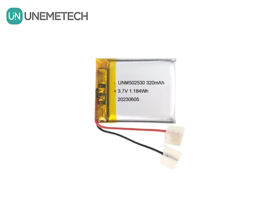 502530 3.7V 320mAh แบตเตอรี่ลิธีียมพอลิมเลอร์ที่สามารถชาร์จใหม่ได้ สําหรับสินค้าที่ใส่ได้