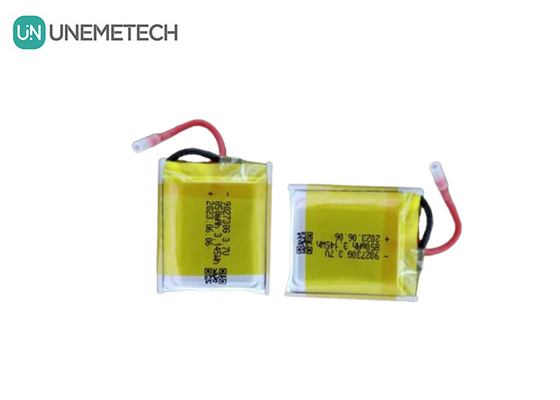 3.7V 850mAh แบตเตอรี่พอลิเมอร์ลิตยูมแบบชาร์จใหม่ 902730 สําหรับเครื่องชาร์จกล้องดิจิตอล GPS