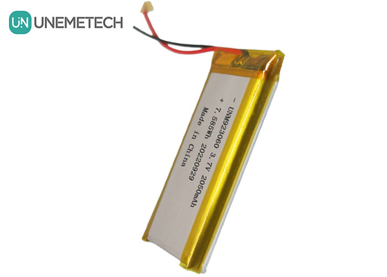 ประจําชีวิตระยะยาว Lipo แบตเตอรี่แพ็ค 3.7V 2050mAh 923060 สําหรับสินค้าดิจิตอล