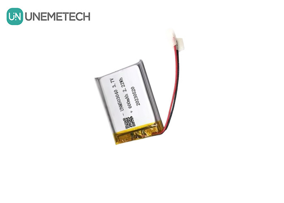 แบตเตอรี่ลิทธิียมไอออนที่สามารถชาร์จได้ 503040 แบตเตอรี่ Lipo 3.7V 600mAh พร้อมแผ่นป้องกันระบบเตือน