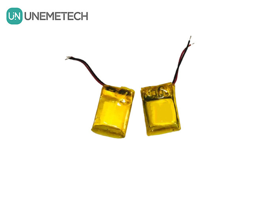 UNEMETECH 401115 แบตเตอรี่ลิธีียมพอลิเมอร์แบบชาร์จใหม่ / แบตเตอรี่หูฟัง 3.7V 40mAh