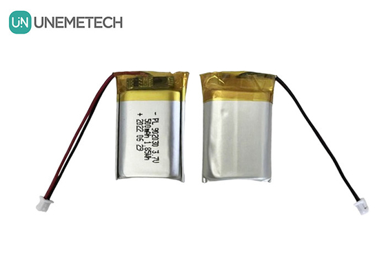 3.7V 500mAh แบตเตอรี่ลิตিয়ামโพลีเมอร์สามารถชาร์จใหม่ได้ 902030 สําหรับอุปกรณ์ที่ใส่ได้