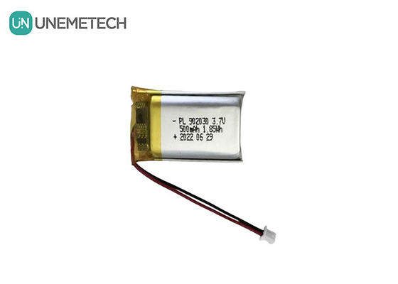 3.7V 500mAh แบตเตอรี่ลิตিয়ামโพลีเมอร์สามารถชาร์จใหม่ได้ 902030 สําหรับอุปกรณ์ที่ใส่ได้