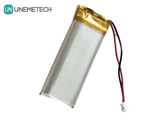 แบตเตอรี่ลิธีียมพอลิเมอร์แบบชาร์จใหม่ 802050 3.7V 800mAh Li Poly แบตเตอรี่สําหรับไฟโทร