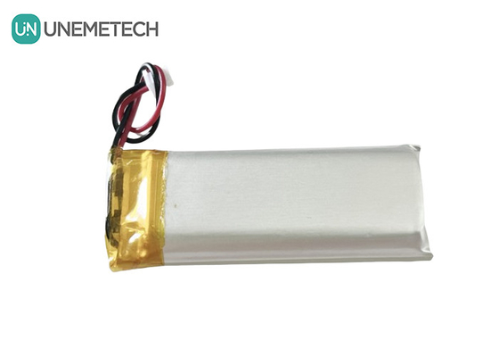 แบตเตอรี่ลิธีียมพอลิเมอร์แบบชาร์จใหม่ 802050 3.7V 800mAh Li Poly แบตเตอรี่สําหรับไฟโทร