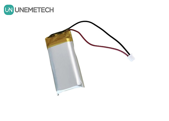 3.7V 600mAh แบตเตอรี่ Li Polymer สามารถชาร์จใหม่ได้ 802040 สําหรับสินค้าอิเล็กทรอนิกส์