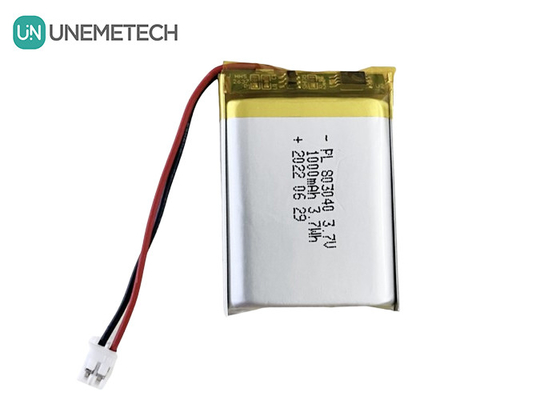 3แบตเตอรี่พอลิเมอร์ลิตียม.7 วอล 803040 แบตเตอรี่พอลิเลธียม 1000mAh สําหรับเครื่องเครื่องสําอาง