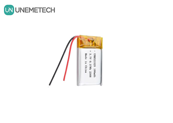 3.7V 80mAh 321525 แบตเตอรี่โพลีเมอร์ไอออนลิเดียม ที่สามารถชาร์จใหม่ได้ 1C สําหรับสินค้าอิเล็กทรอนิกส์