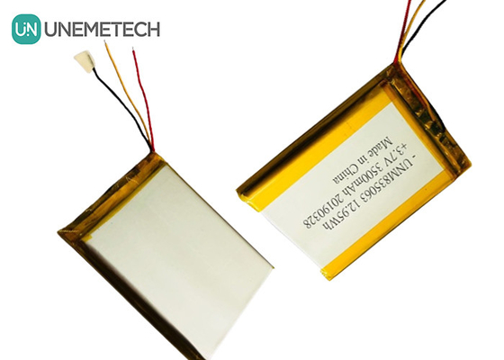 3.7V 3500mAh แบตเตอรี่พอลิเมอร์ลิตียมขนาดใหญ่ 835063 สําหรับอุปกรณ์ความงามทางการแพทย์