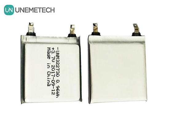 แบตเตอรี่ลิธีียมพอลิเมอร์แบบชาร์จใหม่ / แบตเตอรี่ Li-Po 3.7V 260mAh 322730