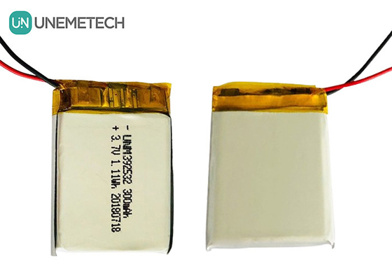 GPS Tracker แบตเตอรี่พอลิเมอร์ลิตยูมตามสั่ง / 3.7V 300mAh 392532 แบตเตอรี่ Lipo ชาร์จใหม่