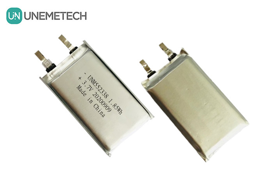 3.7V 500mAh แบตเตอรี่ลิธีਅਮพอลิมเลอร์แบบสั่งซื้อที่สามารถชาร์จใหม่ได้ 552338 สําหรับสินค้าดิจิตอล 3C