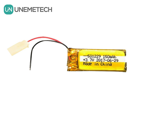แบตเตอรี่ลิธีียมพอลิเมอร์ลิทียมไอออน 3.7V 150mAh 501229 สําหรับอะไหล่อุปกรณ์อิเล็กทรอนิกส์