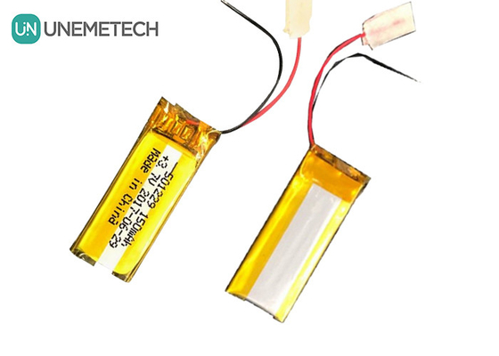 แบตเตอรี่ลิธีียมพอลิเมอร์ลิทียมไอออน 3.7V 150mAh 501229 สําหรับอะไหล่อุปกรณ์อิเล็กทรอนิกส์