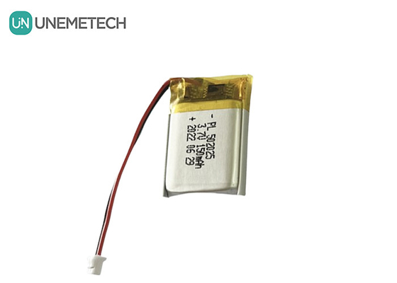 3.7V 150mAh แบตเตอรี่ Lipo สามารถชาร์จได้ 502025 แบตเตอรี่ไอออนลิธีมโพลีเมอร์ สําหรับนาฬิกาสมาร์ท