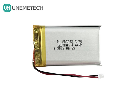3.7V 1200mAh แบตเตอรี่โพลีเมอร์ลิตিয়ামไอออน 803048 Li Ion Polymer Battery สําหรับเครื่องเครื่องสําอาง