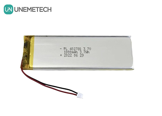 กล่องชาร์จ แบตเตอรี่ลิธีมโพลิเมอร์ 1000mah 3.7V แบตเตอรี่ลิ-โพลิเมอร์ชาร์จใหม่ 402780