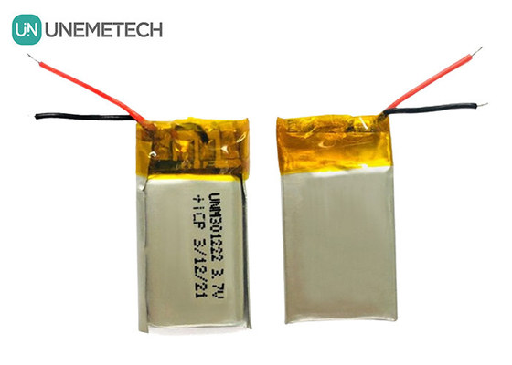 หูฟังไร้สาย แบตเตอรี่ Li Poly สามารถชาร์จได้ 3.7V 60mah แบตเตอรี่ Li-Polymer ขนาดเล็ก 301222