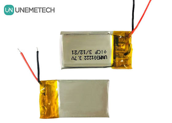 หูฟังไร้สาย แบตเตอรี่ Li Poly สามารถชาร์จได้ 3.7V 60mah แบตเตอรี่ Li-Polymer ขนาดเล็ก 301222
