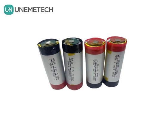 3A แบตเตอรี่ LiPo กระบอก 3.7V 1600mAh 18500 แบตเตอรี่พอลิเมอร์ลิตியம் สําหรับอุปกรณ์อิเล็กทรอนิกส์ผู้บริโภค