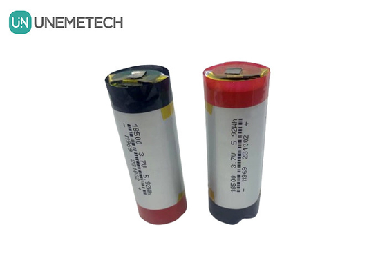 3A แบตเตอรี่ LiPo กระบอก 3.7V 1600mAh 18500 แบตเตอรี่พอลิเมอร์ลิตியம் สําหรับอุปกรณ์อิเล็กทรอนิกส์ผู้บริโภค