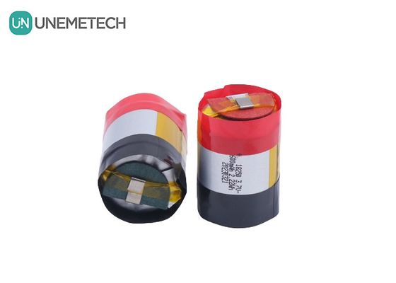 18250 630mAh 3.7V แบตเตอรี่ Li-ion Polymer แบบกระบอก สามารถชาร์จใหม่ได้ ด้วยกระแสไฟฟ้า 5A Plus