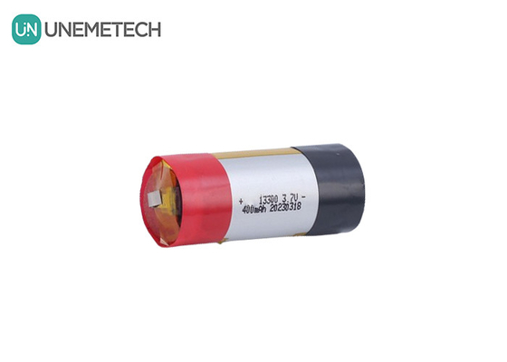 แบตเตอรี่ Lipo กระบอก 3.7V 400mah 13300 สําหรับบุหรี่อิเล็กทรอนิกส์
