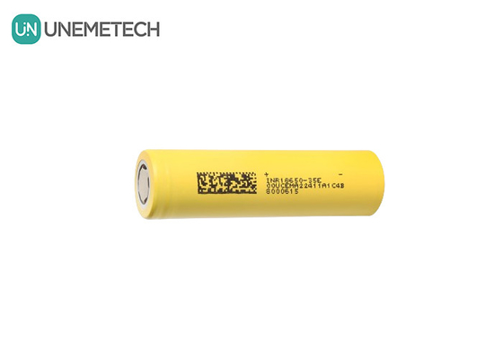 INR18650-35E 3500mAh 18650 แบตเตอรี่ 10A 3.7V เซลล์ไอออนลิตียมทรงกระบอก สําหรับระบบเก็บพลังงาน