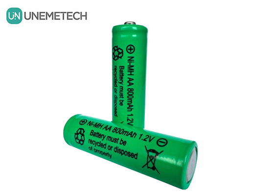 ODM NiMh แบตเตอรี่ AA800 AA 1.2V 800mah แบตเตอรี่ชาร์จใหม่สําหรับแปรงสีฟันไฟฟ้า