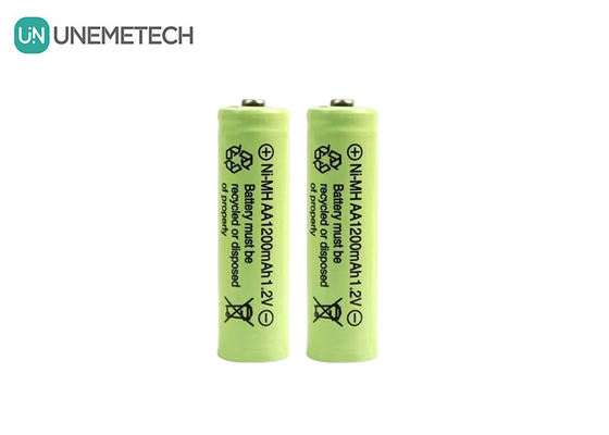 AA1200 1.2V AA 1200mAh NiMH แบตเตอรี่ สามารถชาร์จใหม่ได้ สําหรับหลอดไฟฉุกเฉิน