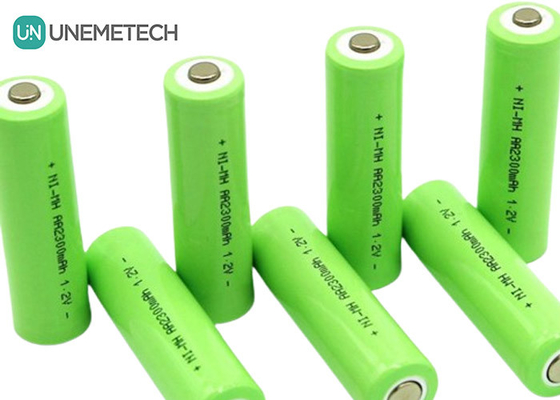 OEM ODM NiMH แบตเตอรี่ 1.2V AA 2300mAh แบตเตอรี่ชาร์จ AA2300 สําหรับไมโครโฟนไร้สาย