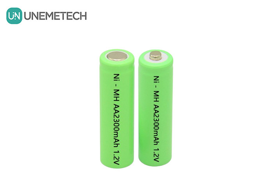 OEM ODM NiMH แบตเตอรี่ 1.2V AA 2300mAh แบตเตอรี่ชาร์จ AA2300 สําหรับไมโครโฟนไร้สาย