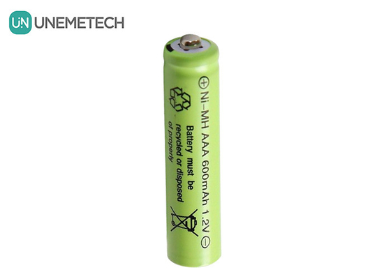 AAA 1.2V 600mAh แบตเตอรี่ NiMH สามารถชาร์จได้ AAA600 สําหรับของเล่นอิเล็กทรอนิกส์