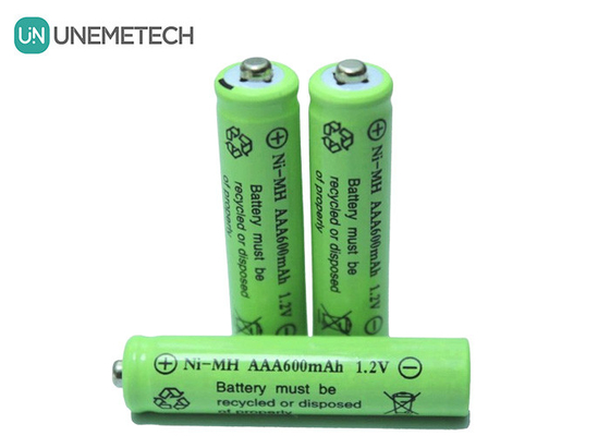 AAA 1.2V 600mAh แบตเตอรี่ NiMH สามารถชาร์จได้ AAA600 สําหรับของเล่นอิเล็กทรอนิกส์