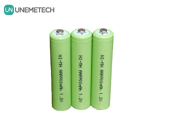แบตเตอรี่ Ni-MH สามารถชาร์จได้ AAA900 1.2V AAA 900mAh NiMH แบตเตอรี่สําหรับนาฬิกาปลุก