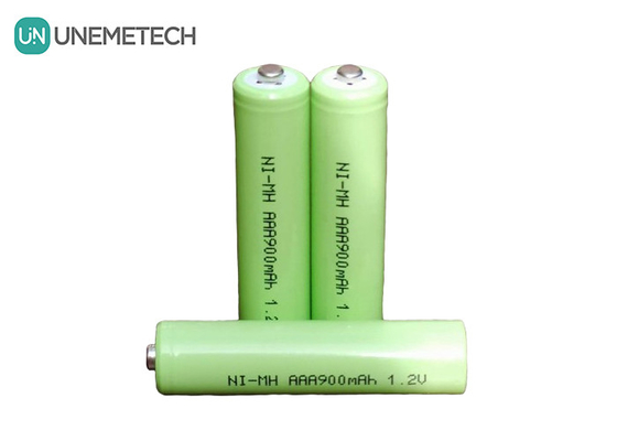 แบตเตอรี่ Ni-MH สามารถชาร์จได้ AAA900 1.2V AAA 900mAh NiMH แบตเตอรี่สําหรับนาฬิกาปลุก