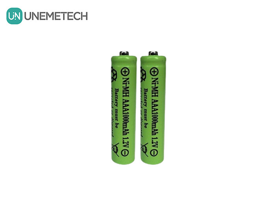 AAA 1.2V 1000mAh NiMH แบตเตอรี่ AAA1000 สําหรับขนาดอิเล็กทรอนิกส์