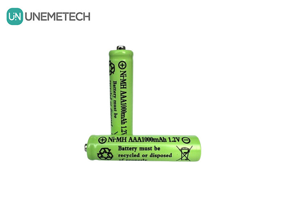 AAA 1.2V 1000mAh NiMH แบตเตอรี่ AAA1000 สําหรับขนาดอิเล็กทรอนิกส์