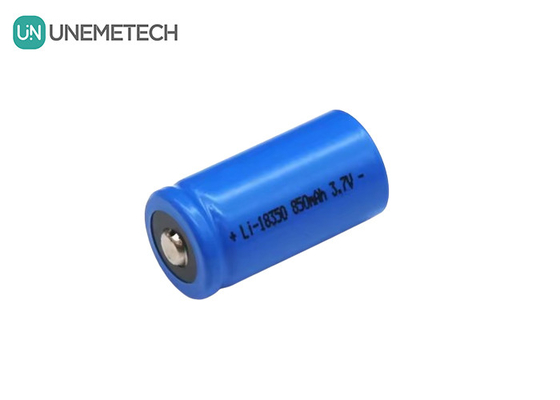 3.7v 850mah แบตเตอรี่ไอออนลิตยูม รีชาร์จ 18350 แบตเตอรี่ NCM สําหรับเครื่องดูดฝุ่นพกพา