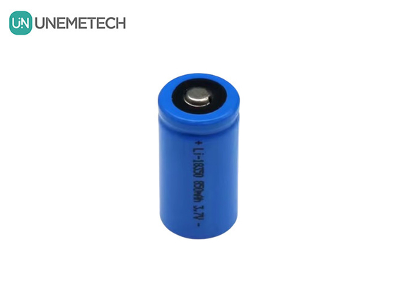 3.7v 850mah แบตเตอรี่ไอออนลิตยูม รีชาร์จ 18350 แบตเตอรี่ NCM สําหรับเครื่องดูดฝุ่นพกพา