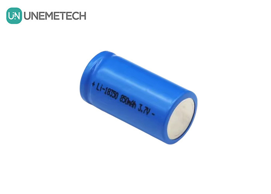 3.7v 850mah แบตเตอรี่ไอออนลิตยูม รีชาร์จ 18350 แบตเตอรี่ NCM สําหรับเครื่องดูดฝุ่นพกพา