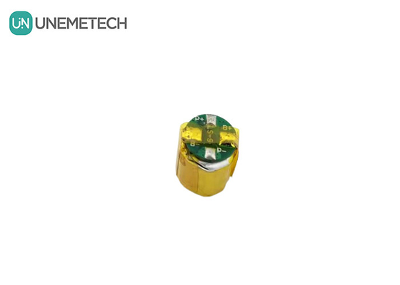 3.7V 65mAh แบตเตอรี่ลิตยูมไอออนโพลีเมอร์ทรงกระบอก 10100 สําหรับหูฟัง Bluetooth แบบไร้สาย